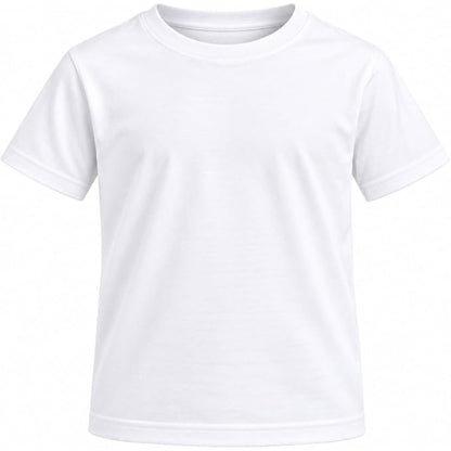 Kids' Plain Cotton T-Shirts, Ages 5–13