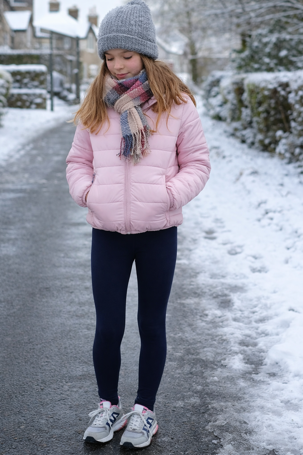 Girls kids leggings stretchable, and provide comfort for cold weather