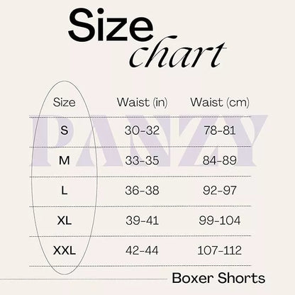 Panzy Men Boxer Shorts Black
